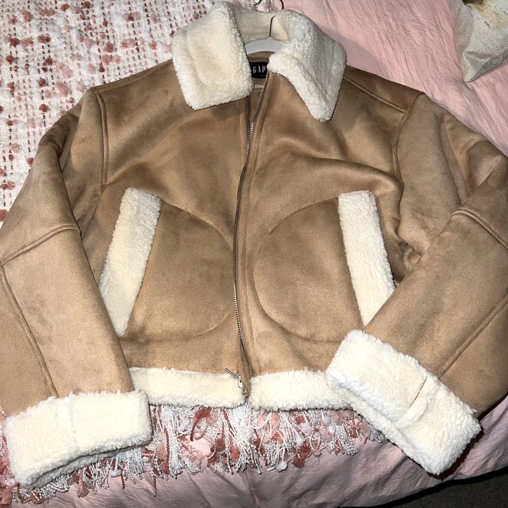 Gap Sherpa Lined Jacket